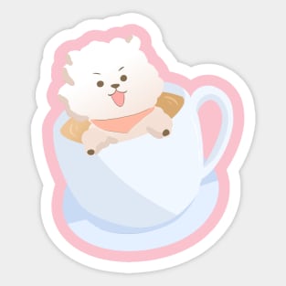 BT21 RJ Latte Sticker